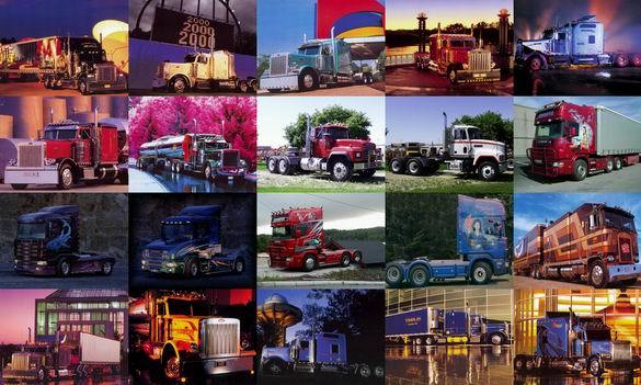Trucks Photo Screensaver Screenshot